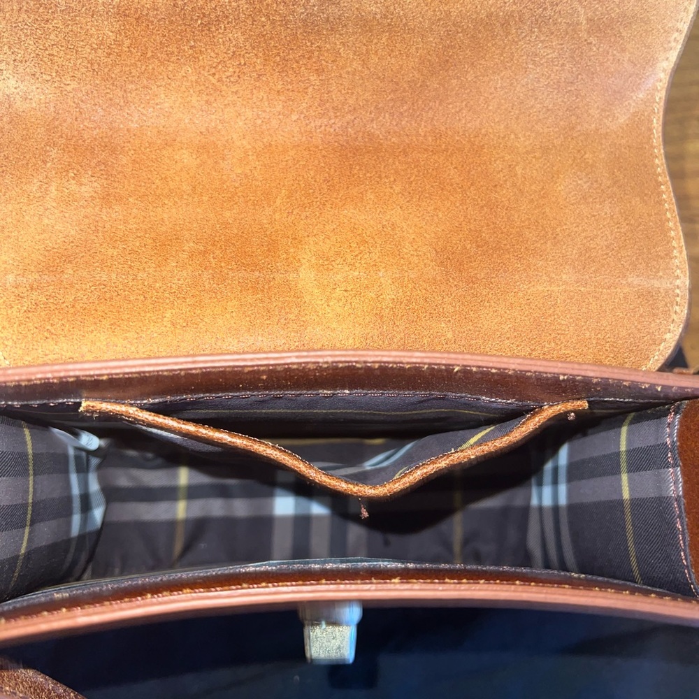 Brown Leather Handbag - Picture 3 of 4